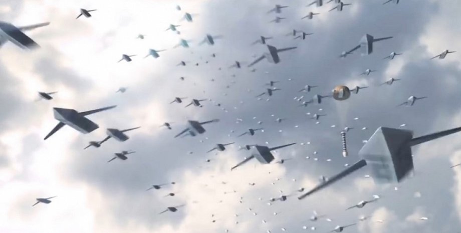 Das Pentagon glaubt, dass massive Angriffe mit UAVs in einem möglichen Krieg mit...