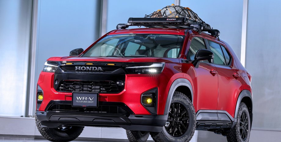 Honda WR-V, Honda WR-V Field Explorer, новая Honda WR-V, кроссовер Honda