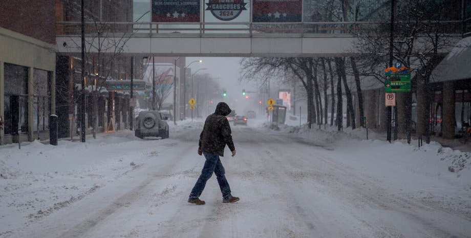 Холода в Нью-Йорке