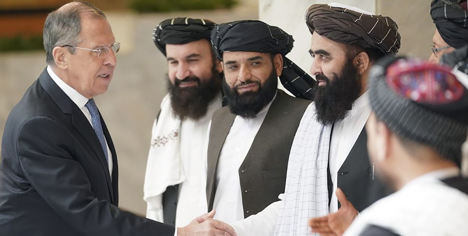 Сергей Лавров и талибы Ьалибан, движение Талибан, Сергей Лавров, гимн талибана