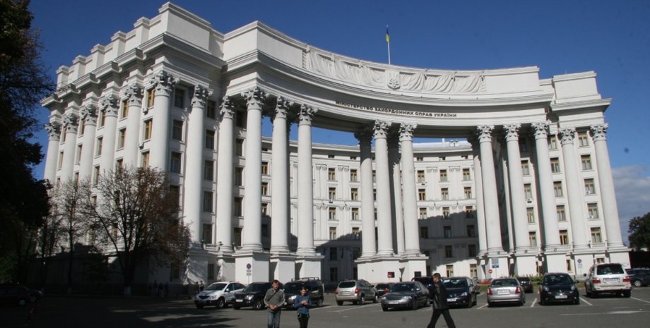 Здание МИД Украины / Фото: Ярослав Дебелый, "Фокус"