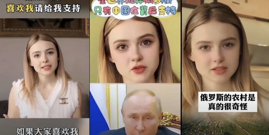 Дипфейк, Ольга Лоек, Владимир Путин, ИИ, HeyGen, Россия, Китай, фото