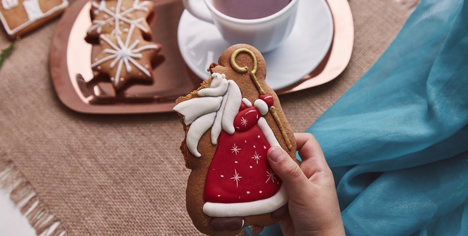 медовое печенье, день святого николая, праздничное меню