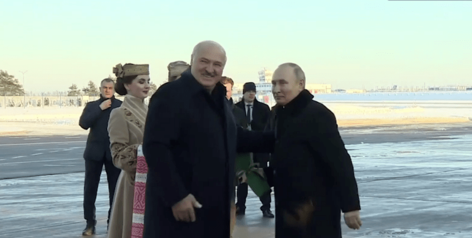 Зустріч Путіна та Лукашенка