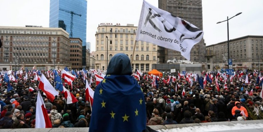 Демонстрация в Варшаве / Фото: wyborcza.pl