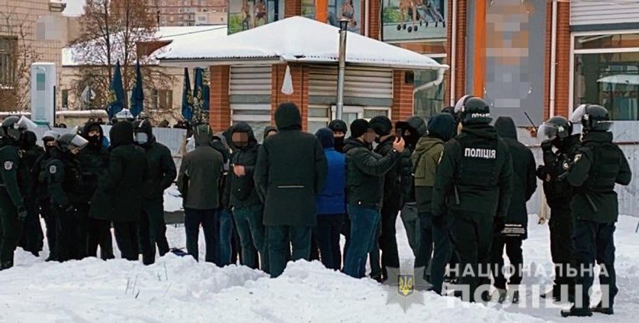 ОПЗЖ, полиция, обыски, титушки опзж, нацкорпус, протесты