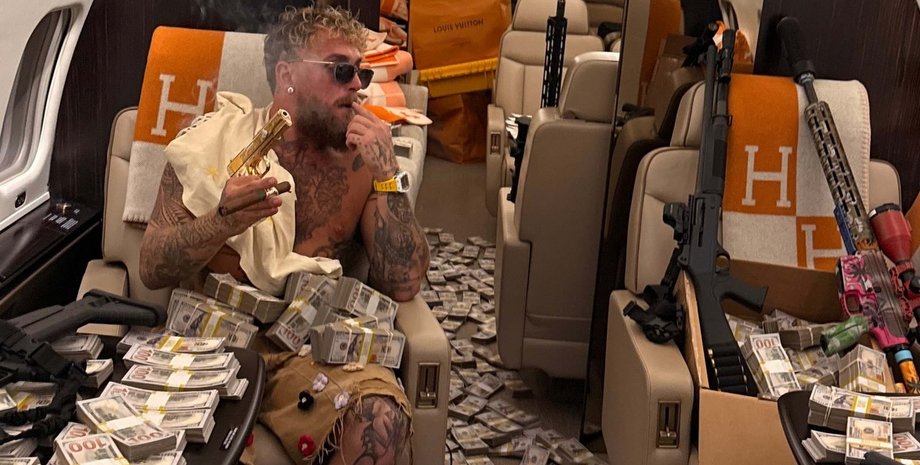 Джейк Пол Джейк Пол после боя с Энтони Джошуа