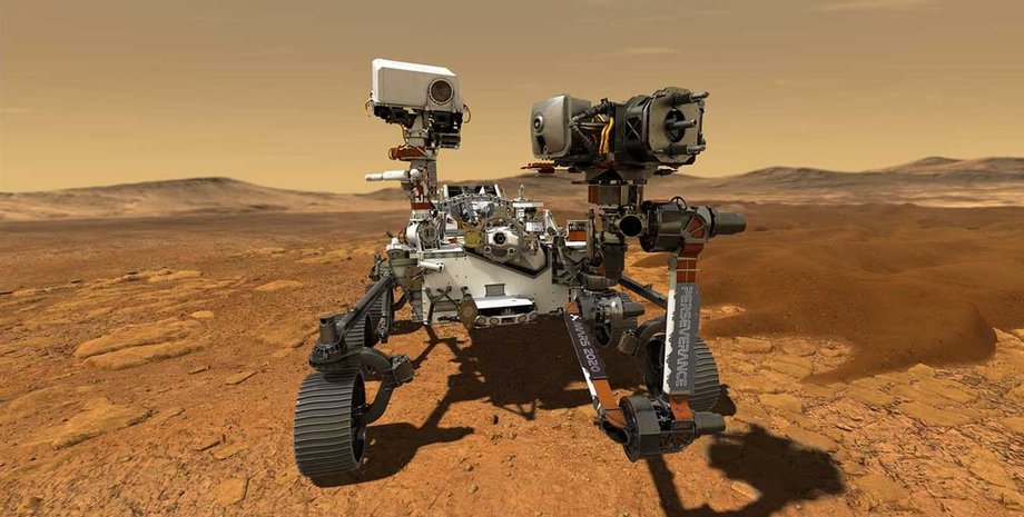 Марс, марсоход, Perseverance, фотографии,