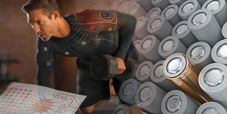 смарт-одяг, сорочка-акумулятор, зарядний пристрій