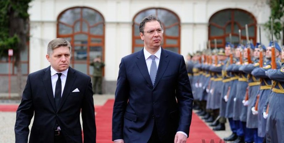 Роберт Фіцо, Александр Вучич