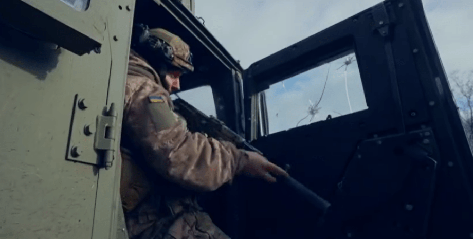Stormtrooper der Verteidigungskräfte der Ukraine schaffen es, auch in besetzten ...