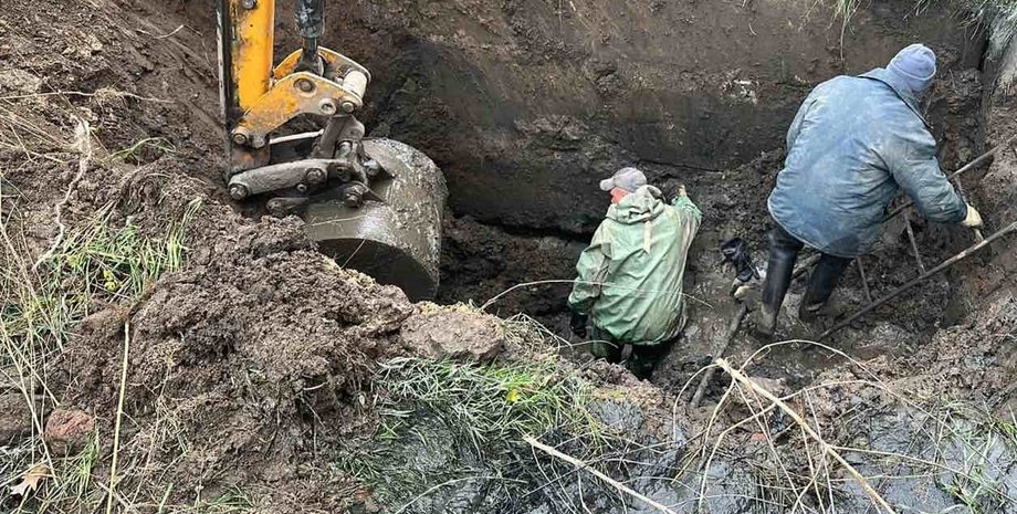 авария на водоканале, водоснабжение, коммунальное предприятие, Житомир