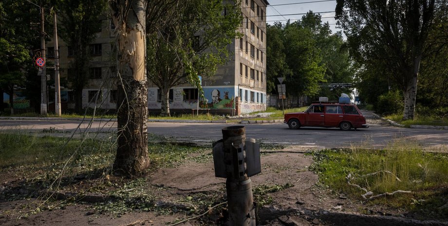 Нерозірваний снаряд, російських військ,