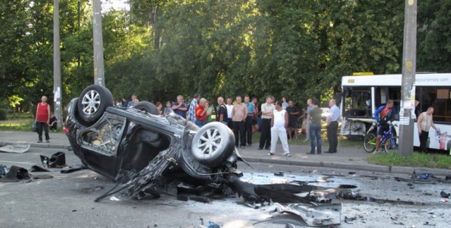 ДТП с сотрудниками СБУ в 2013-м / Фото: svit24.net