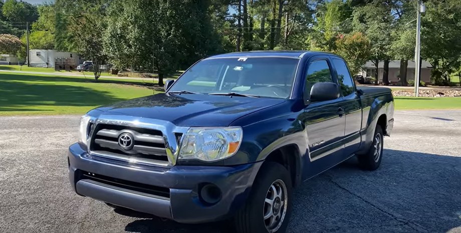Пикап Toyota Tacoma рекордный пробег 2,4 млн км