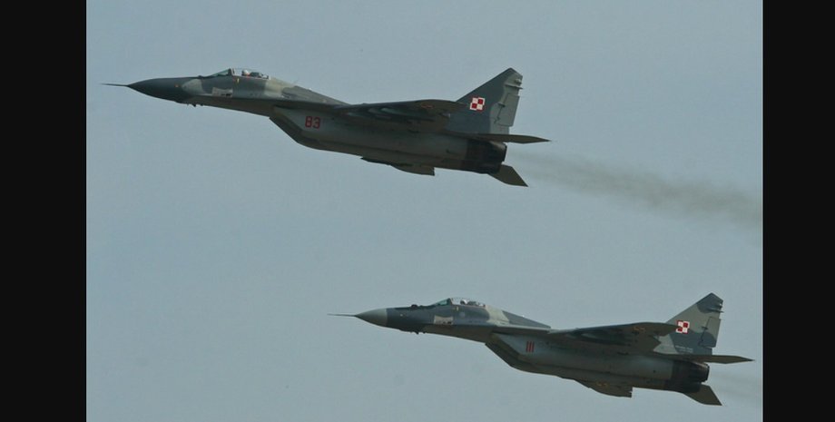 миг-29, польша, самолеты, фото