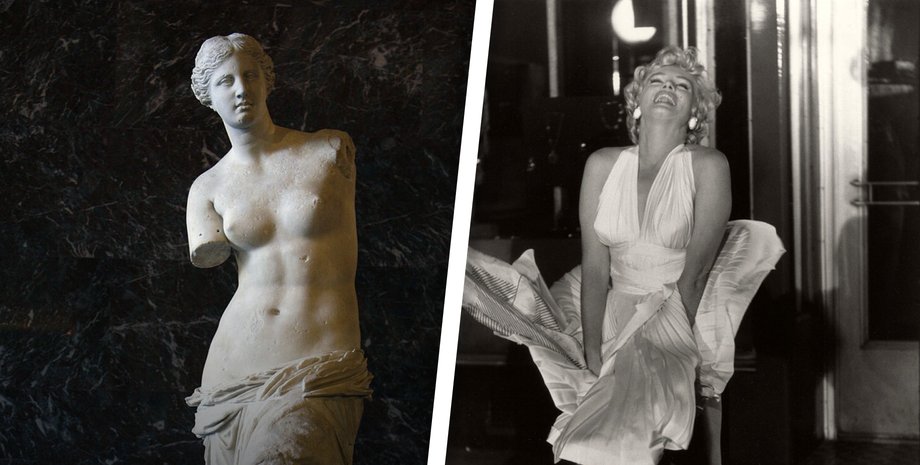 Венера Милосская, Мэрилин Монро, руки Венеры Милосской, загадка Венеры Милосской, тайна Венеры Милосской, история Венеры Милосской