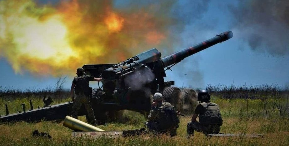 Артиллерия ВСУ, война, Украина, фото