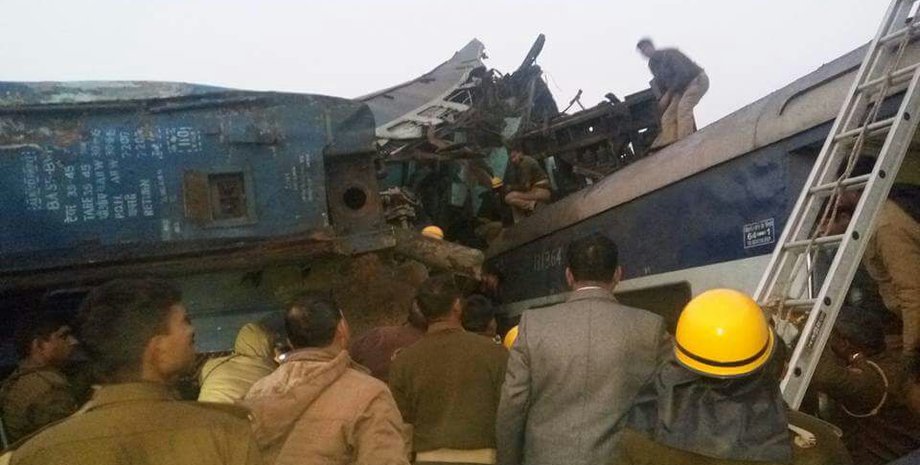 Ж/д катастрофа в Индии / Фото: twitter.com/shubham50555