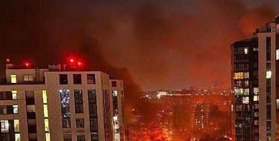 Пожар в Днепре