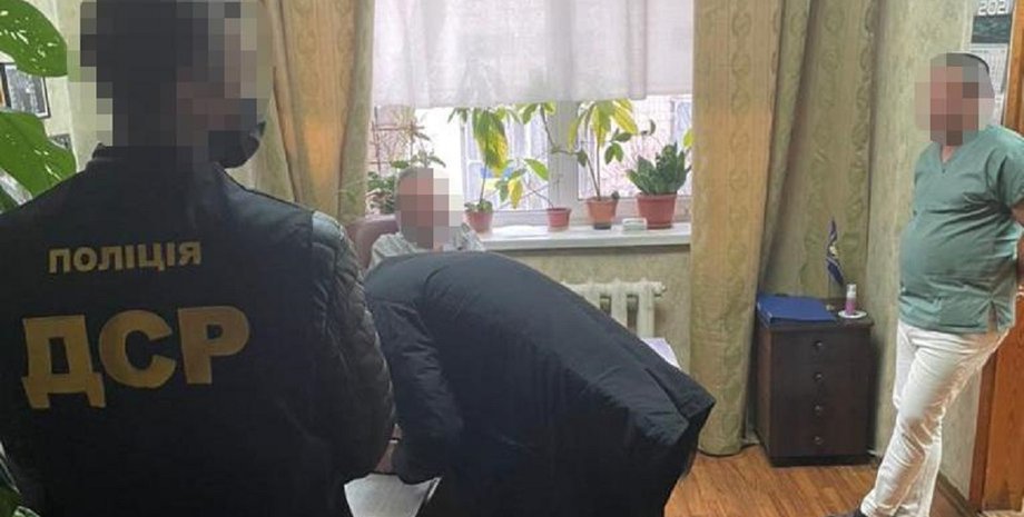 Полиция, врач, Киев