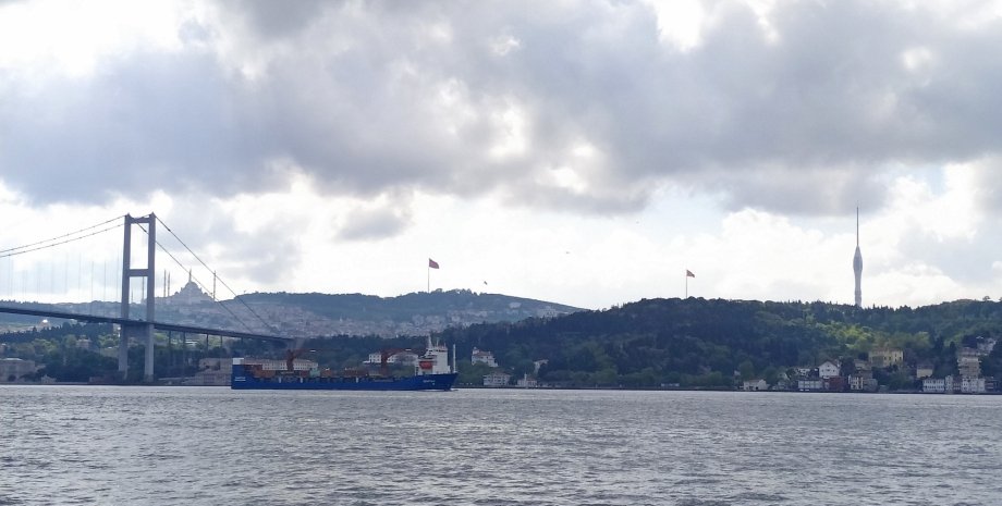 Корабль пролив Босфор Турция судна Россия санкции вооружение оружие Сирия
