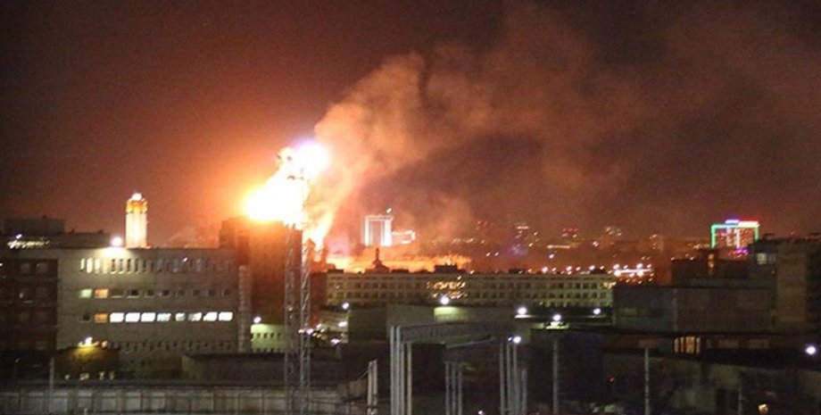 Пожар в Новодевичьем монастыре / Фото: Nyka-huldra.livejournal.com/