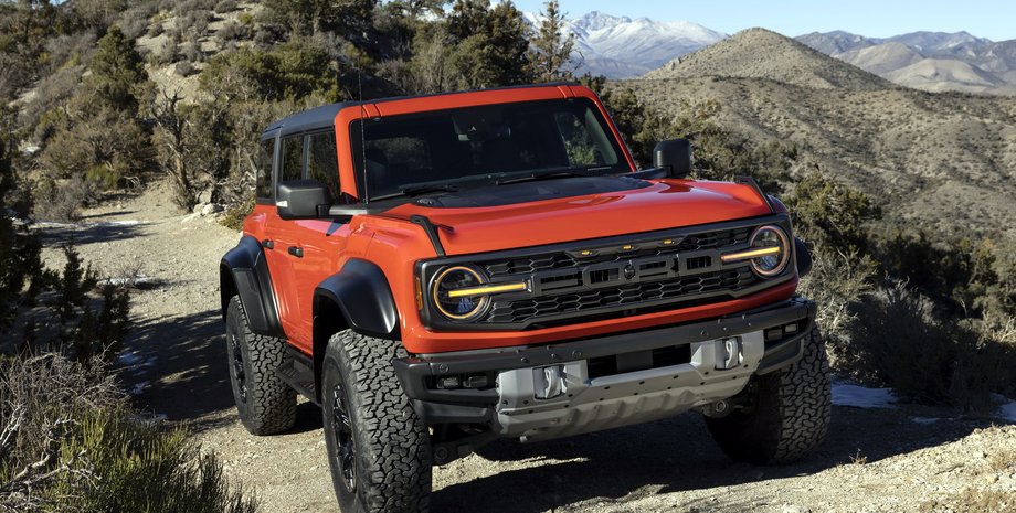 Ford Bronco Raptor, новий Ford Bronco Raptor, Ford Bronco Raptor 2022, новий Ford Bronco