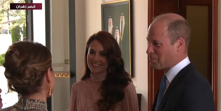 Принц Уильям, Кейт Миддлтон, иордания, королева Рания, король абдалла