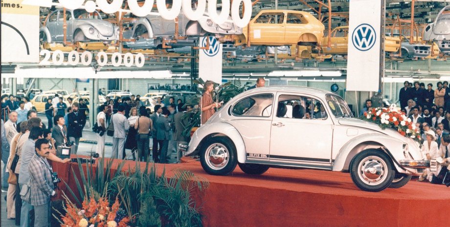 VW Beetle, найпопулярніші авто, наймасовіші авто