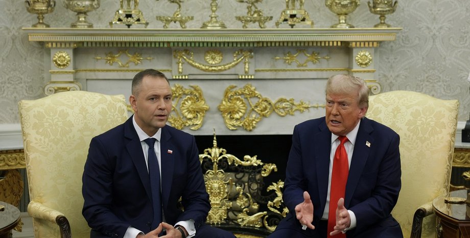 дональд трамп и кароль навроцкий