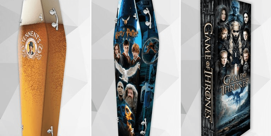 Труна, труни, незвичайний дизайн, пінта пива, Гаррі Поттер, Гра престолів, дизайн, труна на замовлення