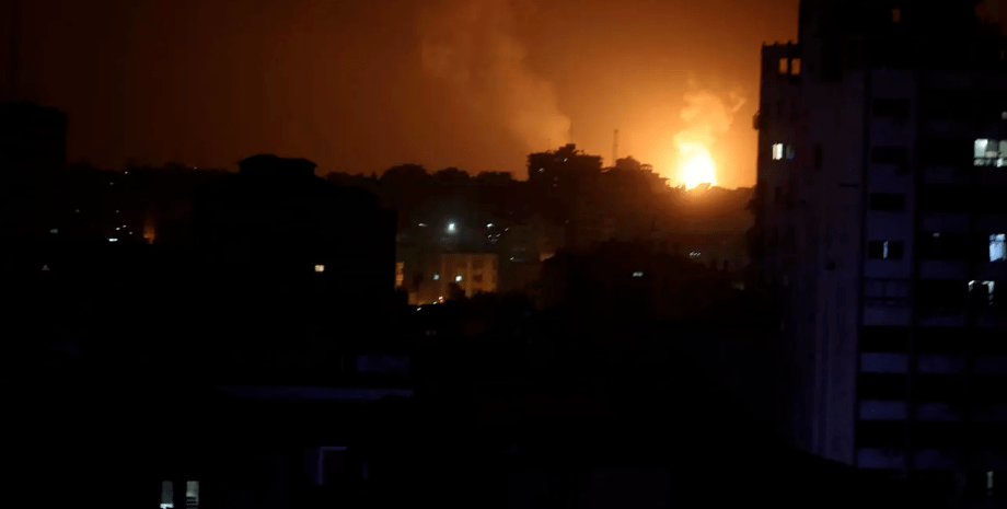 Сектор Газа, взрыв, война, ЦАХАЛ, фото