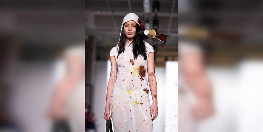 Показ, Avavav, Тиждень моди, Мілан, сміття, фото