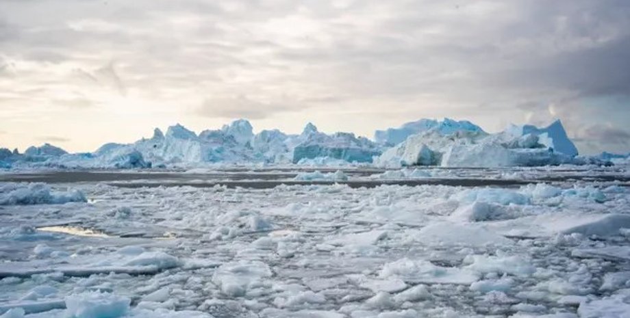 ледник, таяние, тает