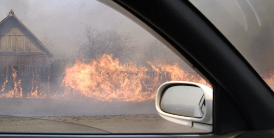 Пожар в Хакасии / Фото: "ТАСС"