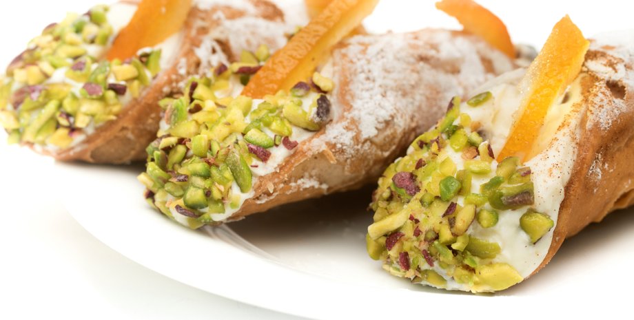 Трубочки, десерт, канолли