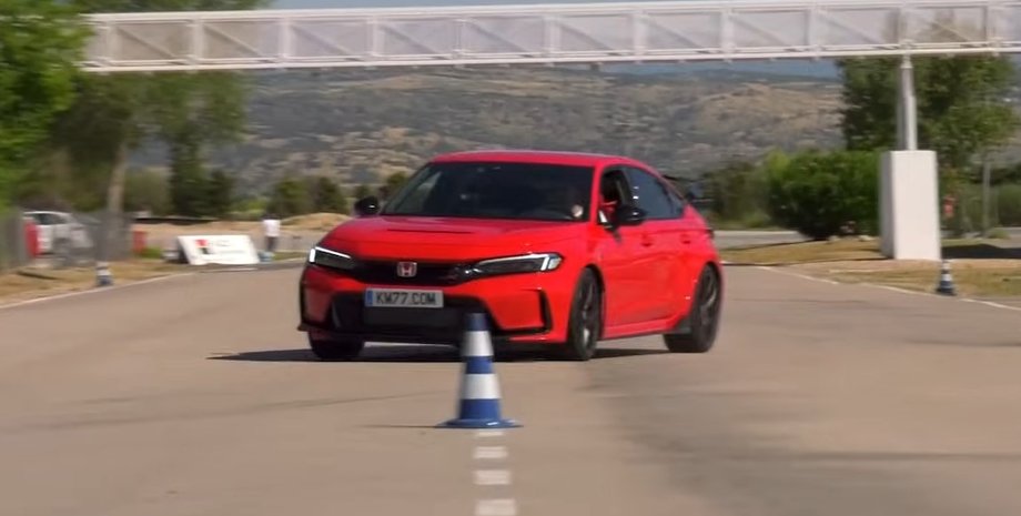 Honda, Honda Civic, Honda Civic Type R, Лосиный тест, Авто, Автомобили, Спорткар, Видео, Эксперты