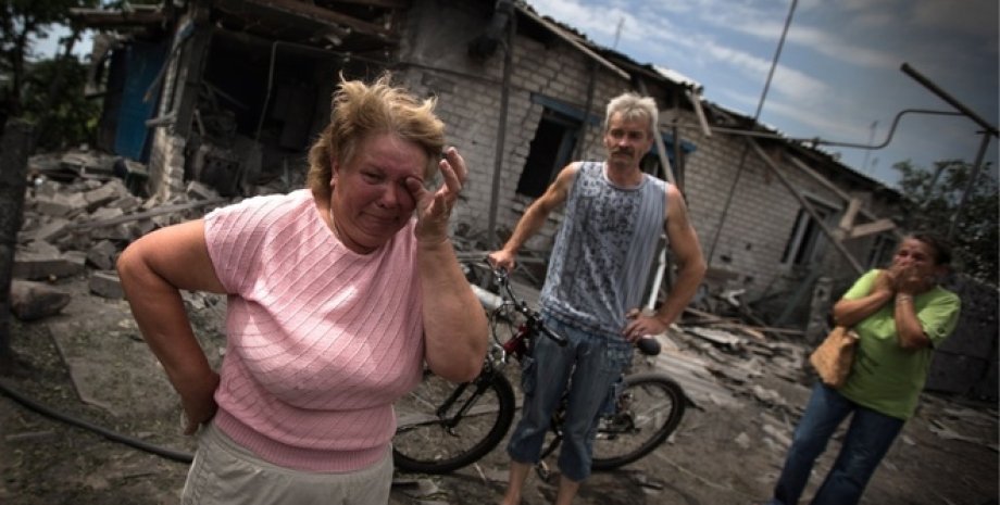 Гуманитарная катастрофа в Луганске / Фото: obozrevatel.com