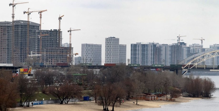 Київ, будівництво, багатоквартирні будинки, новобудови