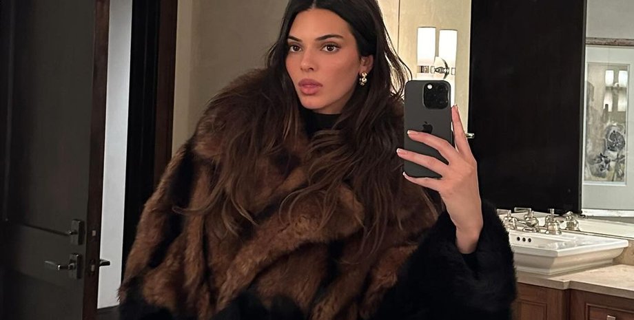 кендалл дженнер, шуба, скандал, натуральных мех
