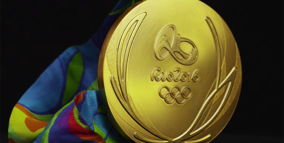 Медаль Олимпиады-2016 / Фото: YouTube