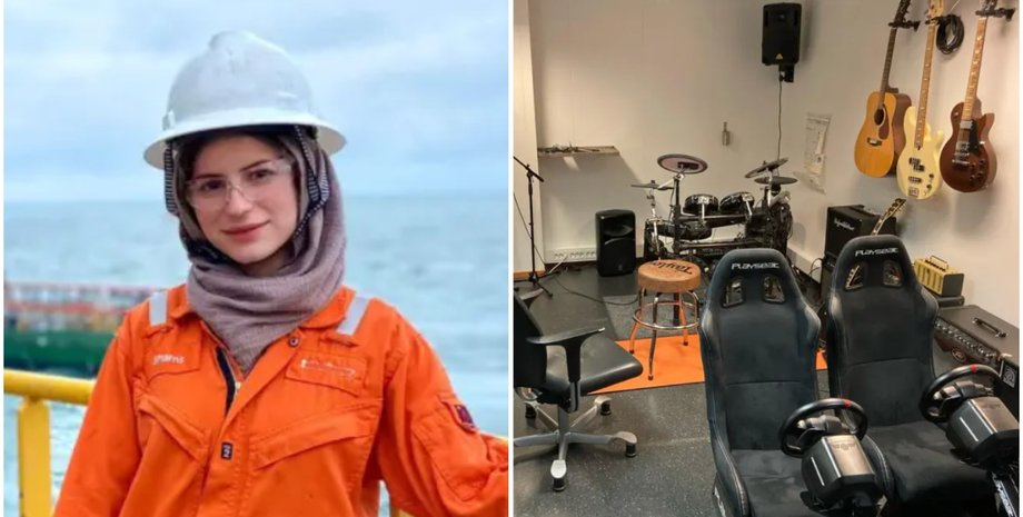 Работа на нефтяных вышках, Шамс Албаяти, работа мечты, вакансии, условия труда, фото