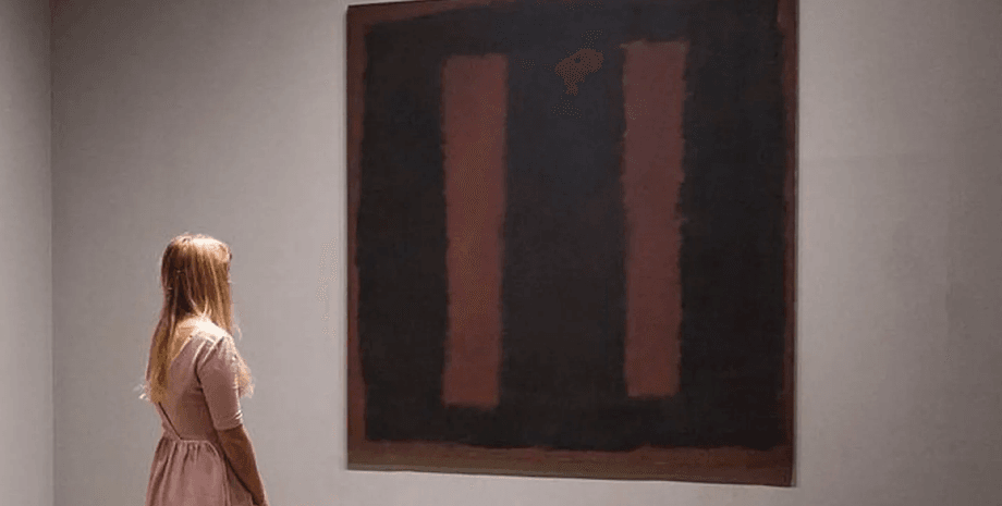 Картина известного художника, картина, шедевр, дорогая картина, ребенок испортил картину, поцарапали картину, повредил картину, Марка Ротко