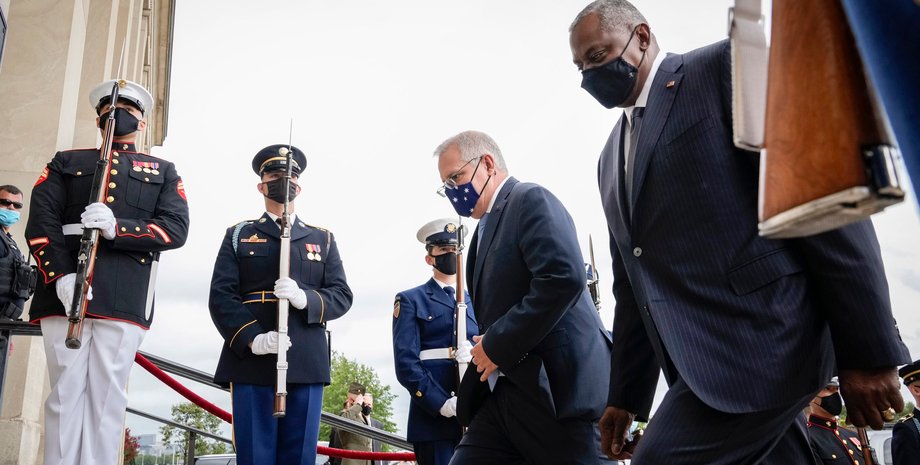 Премьер Австралии Моррисон в США