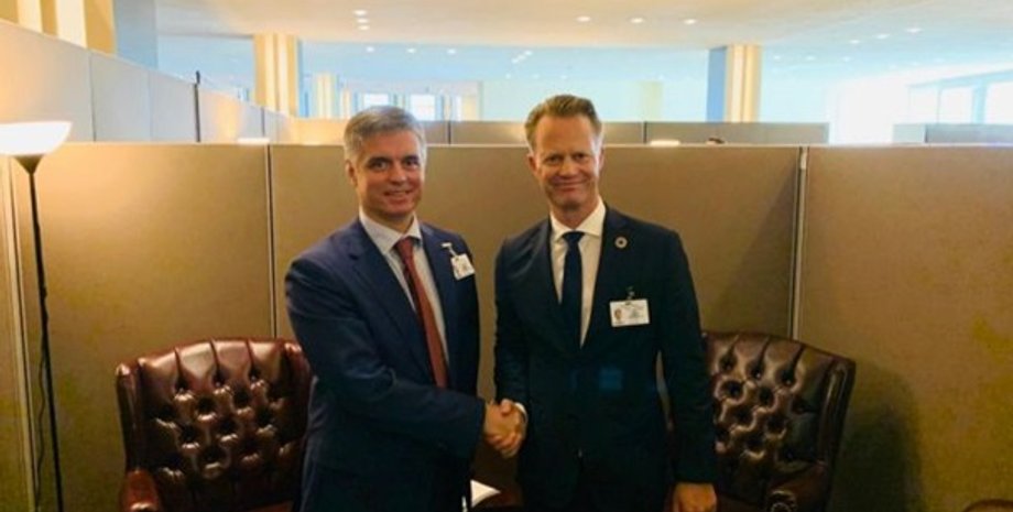 Вадим Пристайко и Йеппе Кофод/Фото: mfa.gov.ua