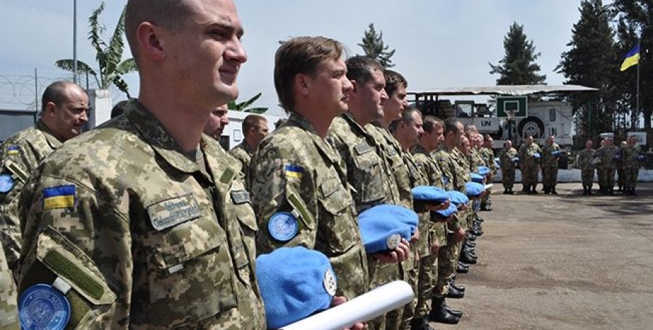 Украинские миротворцы / Фото: mil.gov.ua
