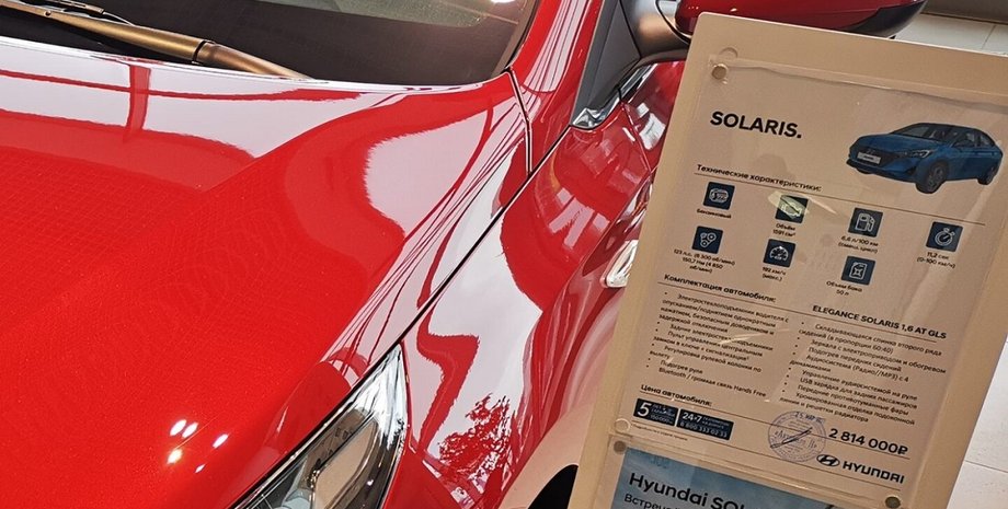 новые авто в автосалоне, автосалон, новые цены на авто в России, ценник на авто