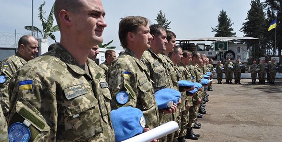 Украинские миротворцы / Фото: mil.gov.ua