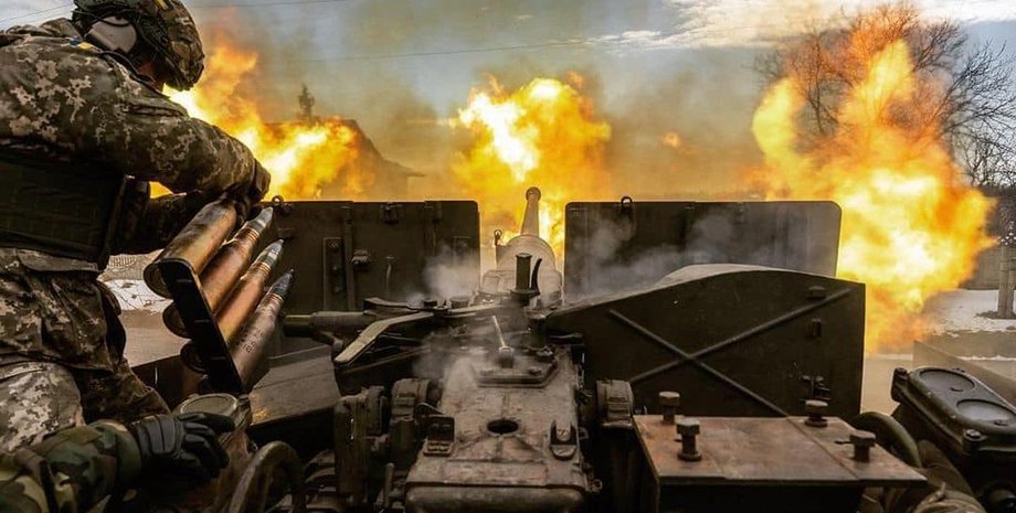 робота артилерії, артилерія зсу, війна артилерія, бойові дії